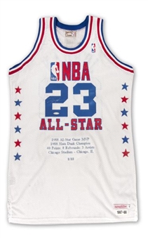 1988 Michael Jordan NBA All-Star Signed Jersey (Upper Deck Authenticated)